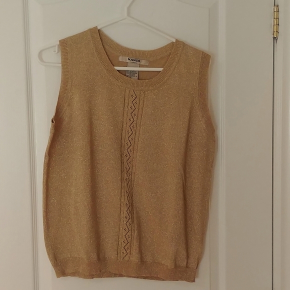Mango Tops - 🌟3/25$ Mango sleeveless shiny top
